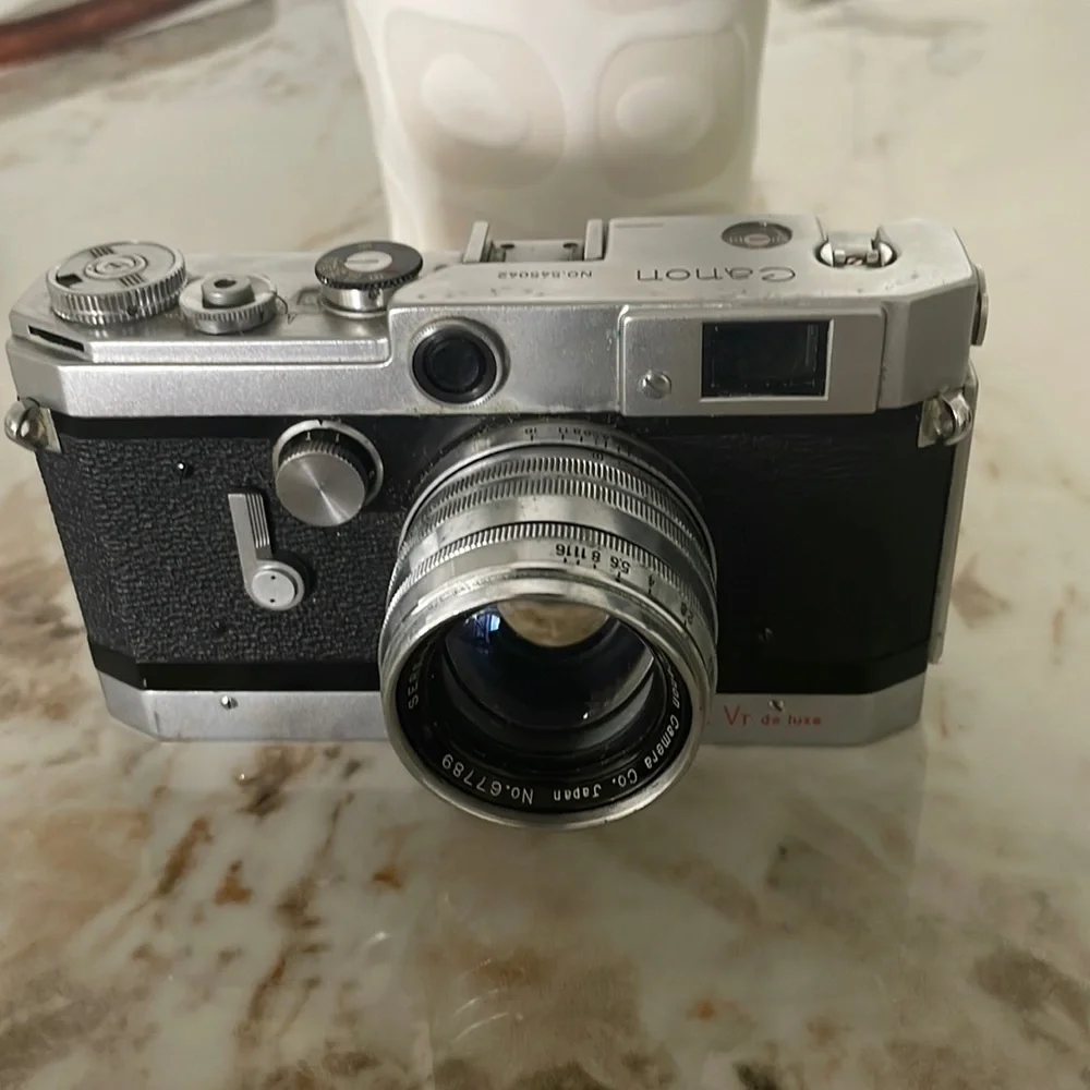 Canon Vt de luxe circa 1959 Rangefinder 50mm lens